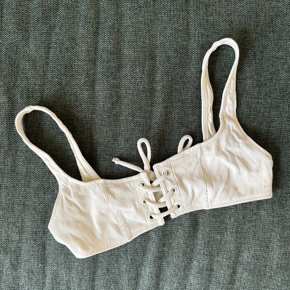 Staud x Solid & Striped Ribbed Bikini - Picture 4 of 9